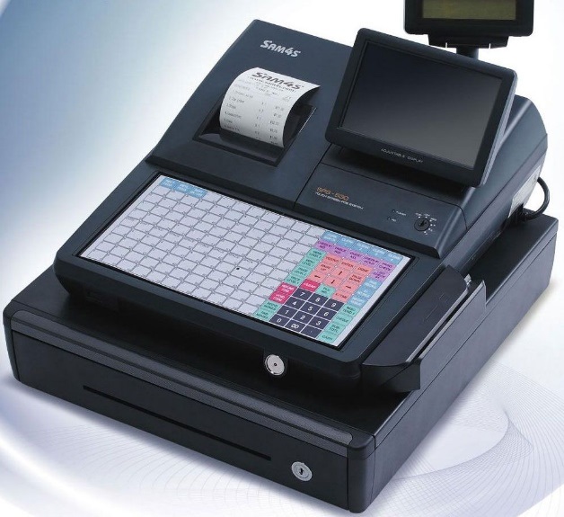 Sam4s Touch Screen Cash Register SPS530FT - Ablescale